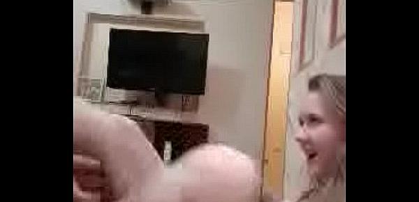  Teen In Skirt Sitting On Friends Face On Periscope